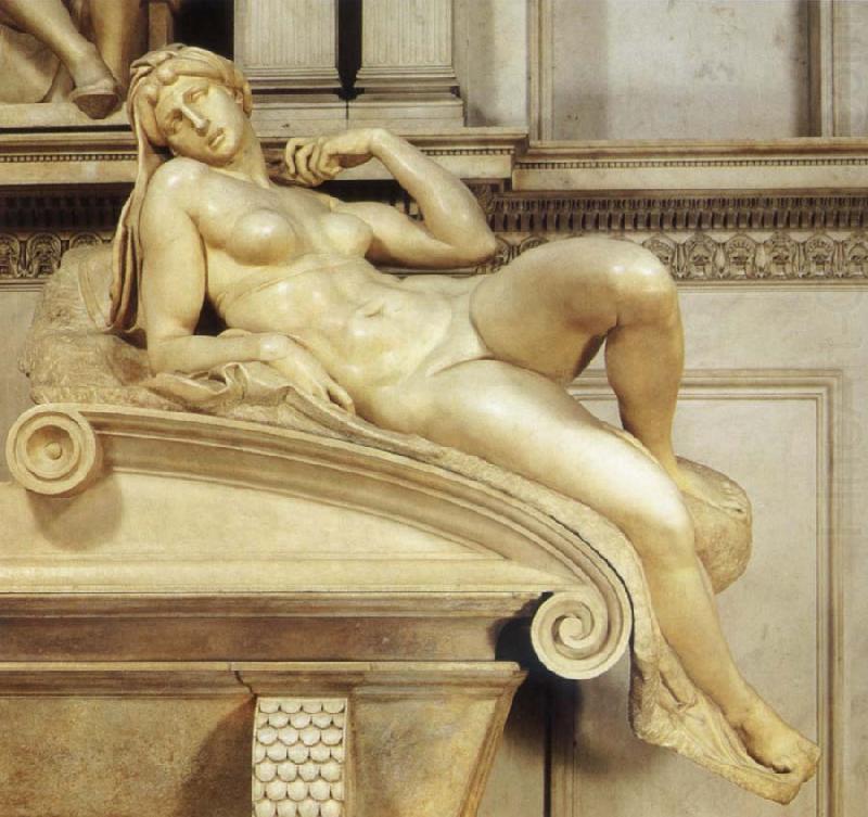 Michelangelo Buonarroti Dawn oil painting picture